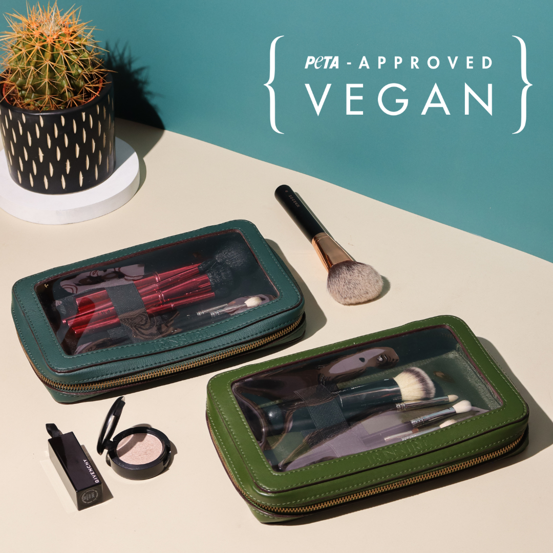 Cactus Makeup Brush holder/Travelcase - VEGAN