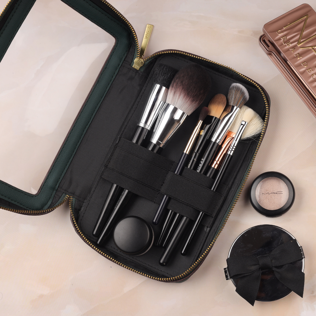 Cactus Makeup Brush holder/Travelcase - VEGAN – Transitree