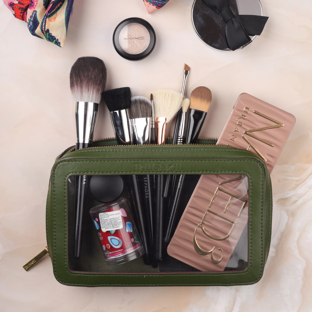Cactus Makeup Brush holder/Travelcase - VEGAN